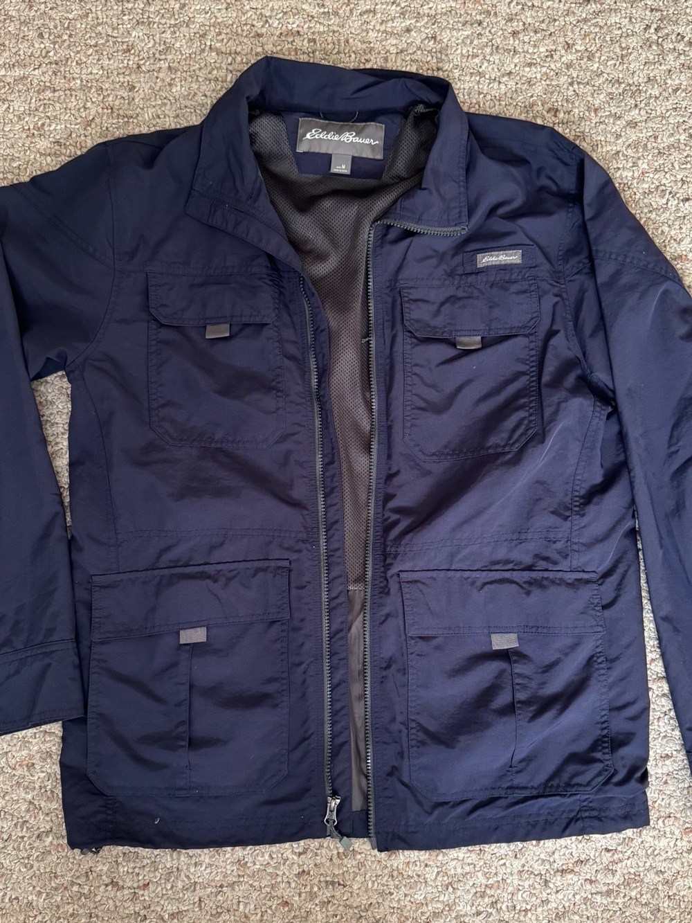 Eddie Bauer Navy Blue Field Jacket